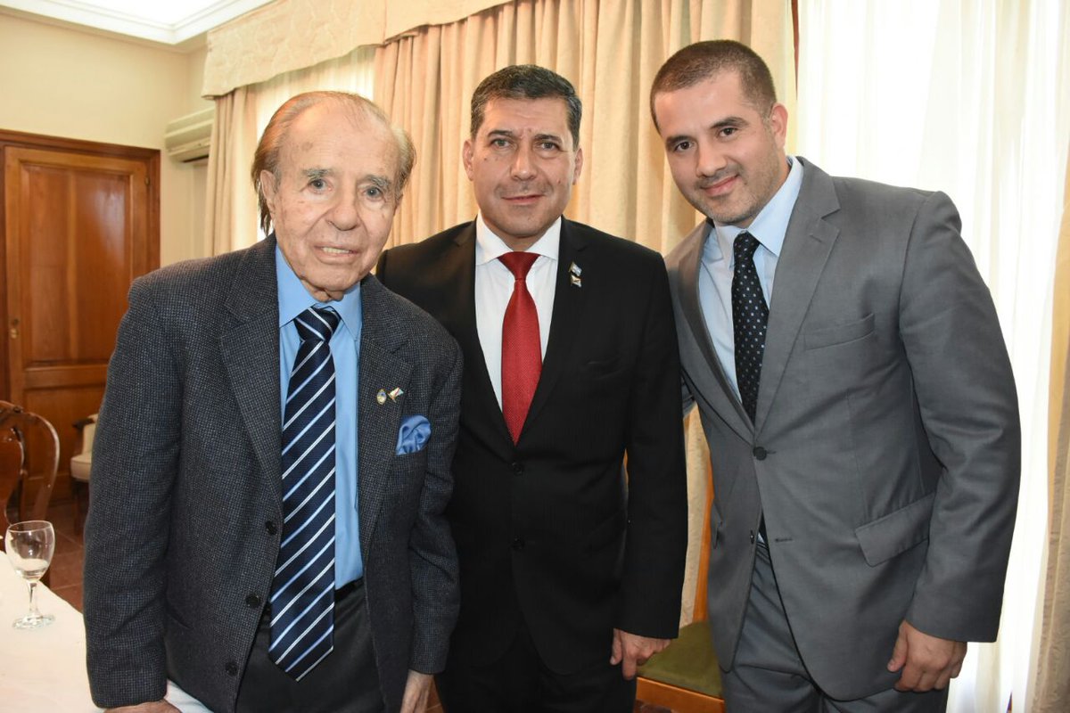 Carlos Menem será otra vez candidato Carlos Menem será otra vez candidato